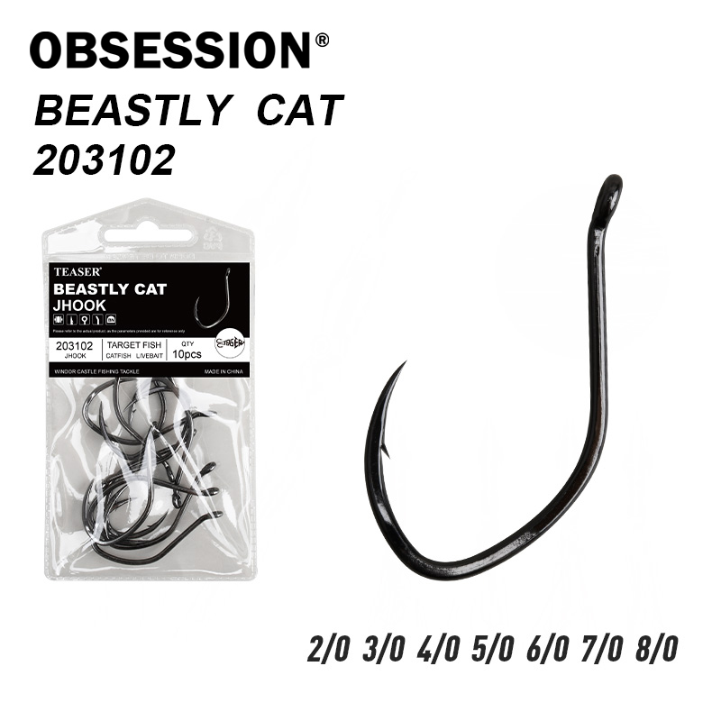 OBSESSION 203102 10pcs/bag Sal - Fishing Hook Assortment ulasan dan harga