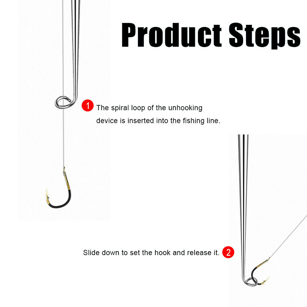 Stainless Fish Hook Remover Qu - Fishing Hook Remover ulasan dan harga